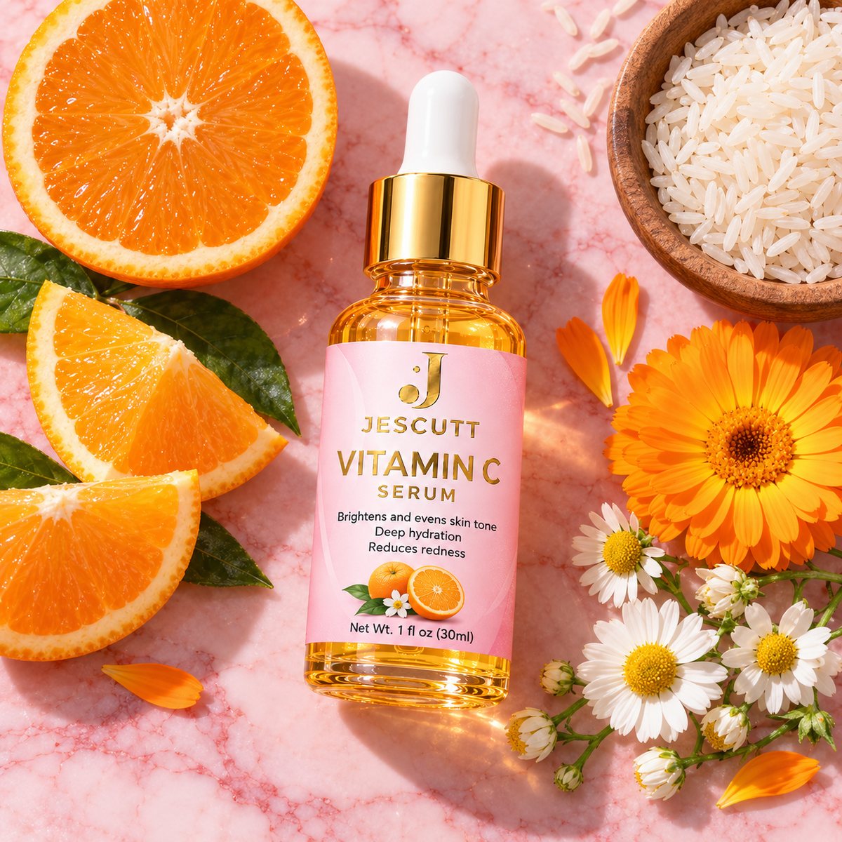 The ingredients in JESCUTT Vitamin C Serum