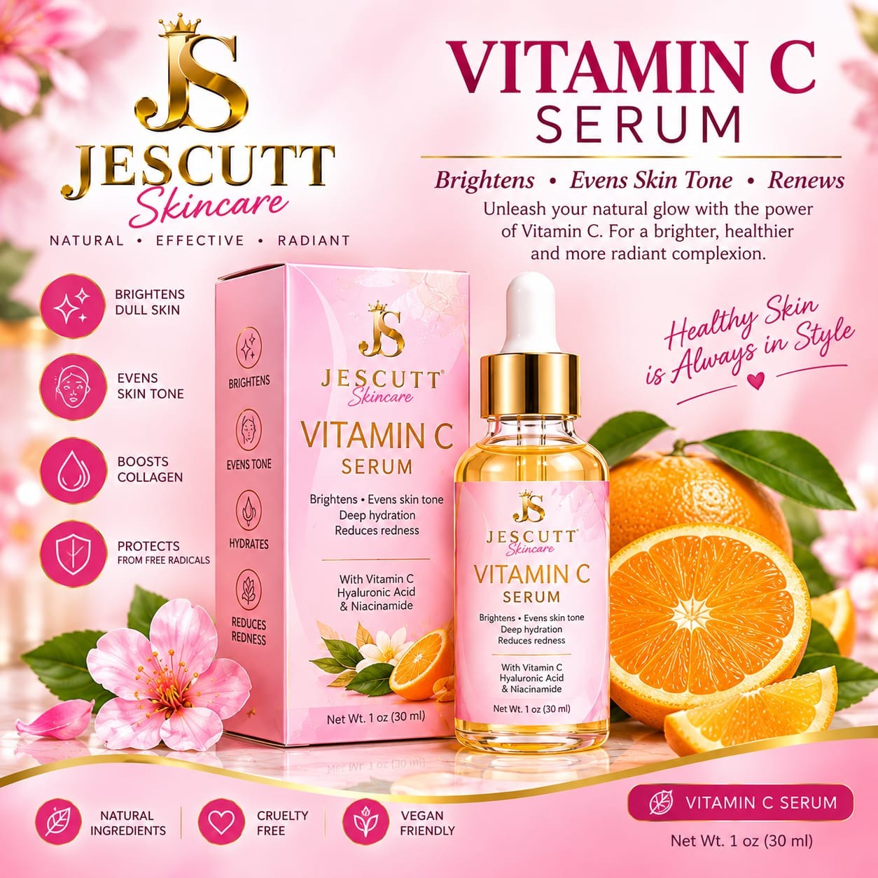 JESCUTT Vitamin C Serum