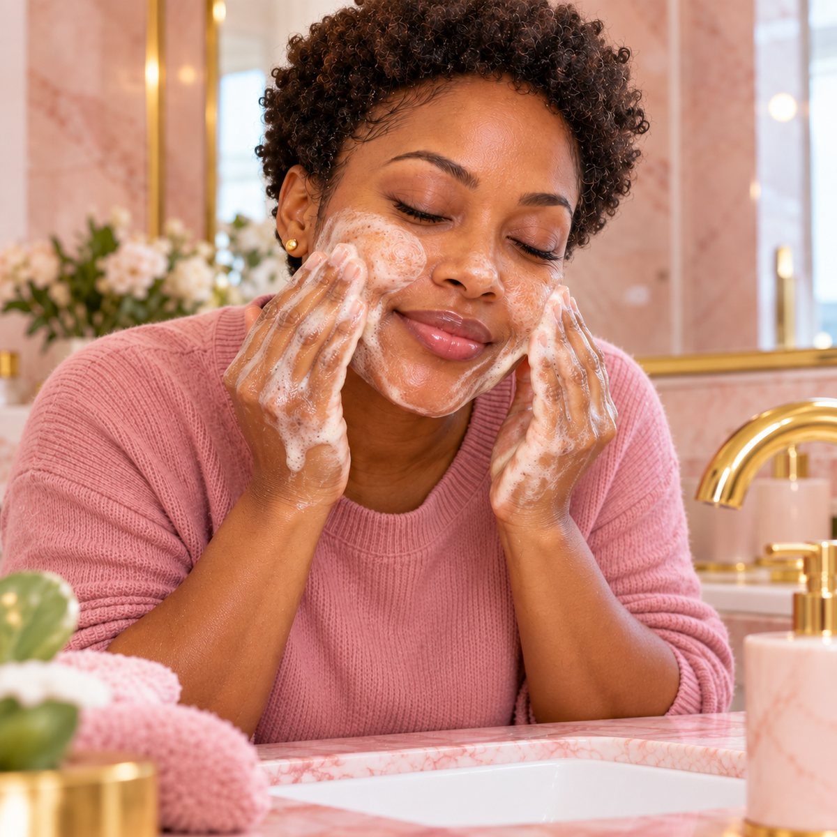 Step 2: Massage the lather