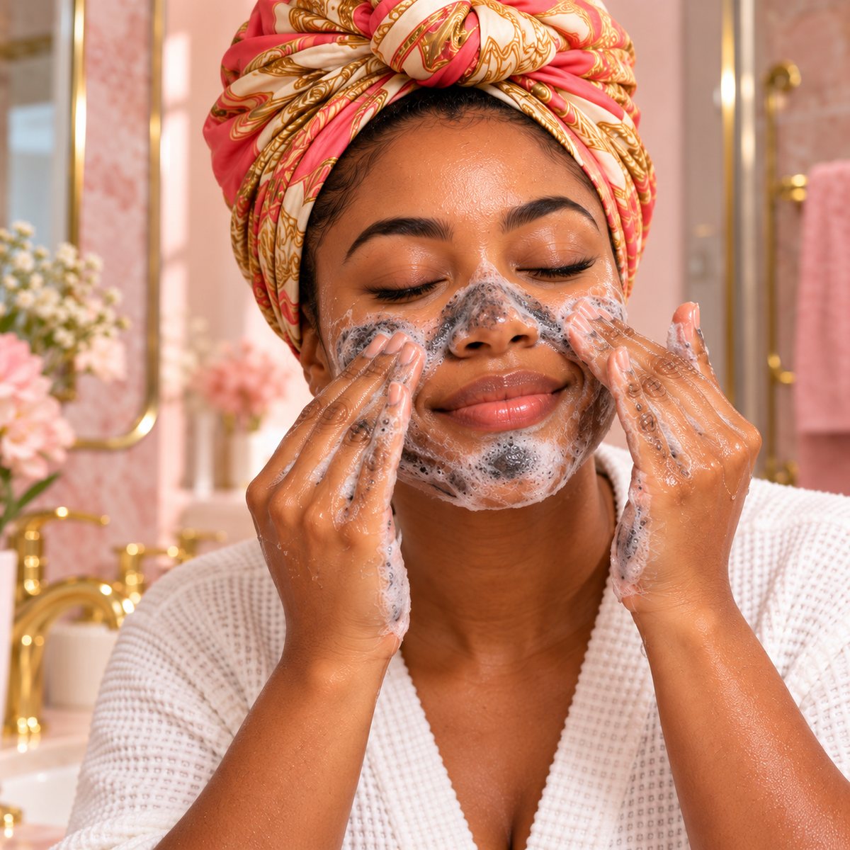Step 2: Massage the lather