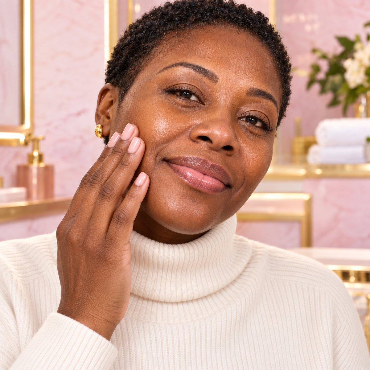 Step 1: Start with clean, dry skin