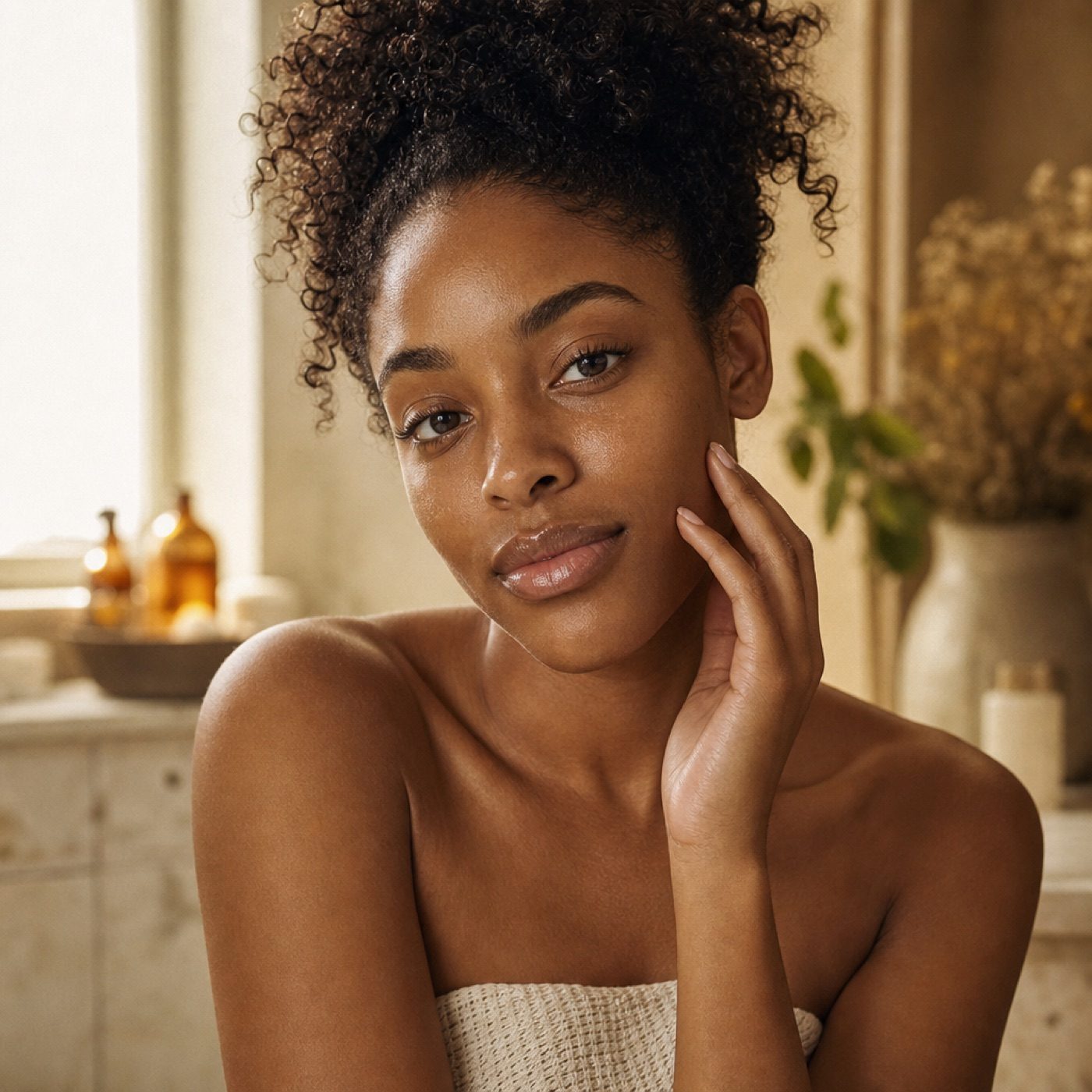 Customer result — even, healthy skin